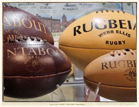 Old rugby balls