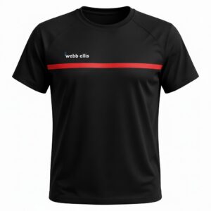 Webb Ellis Rugby Real Tee - black