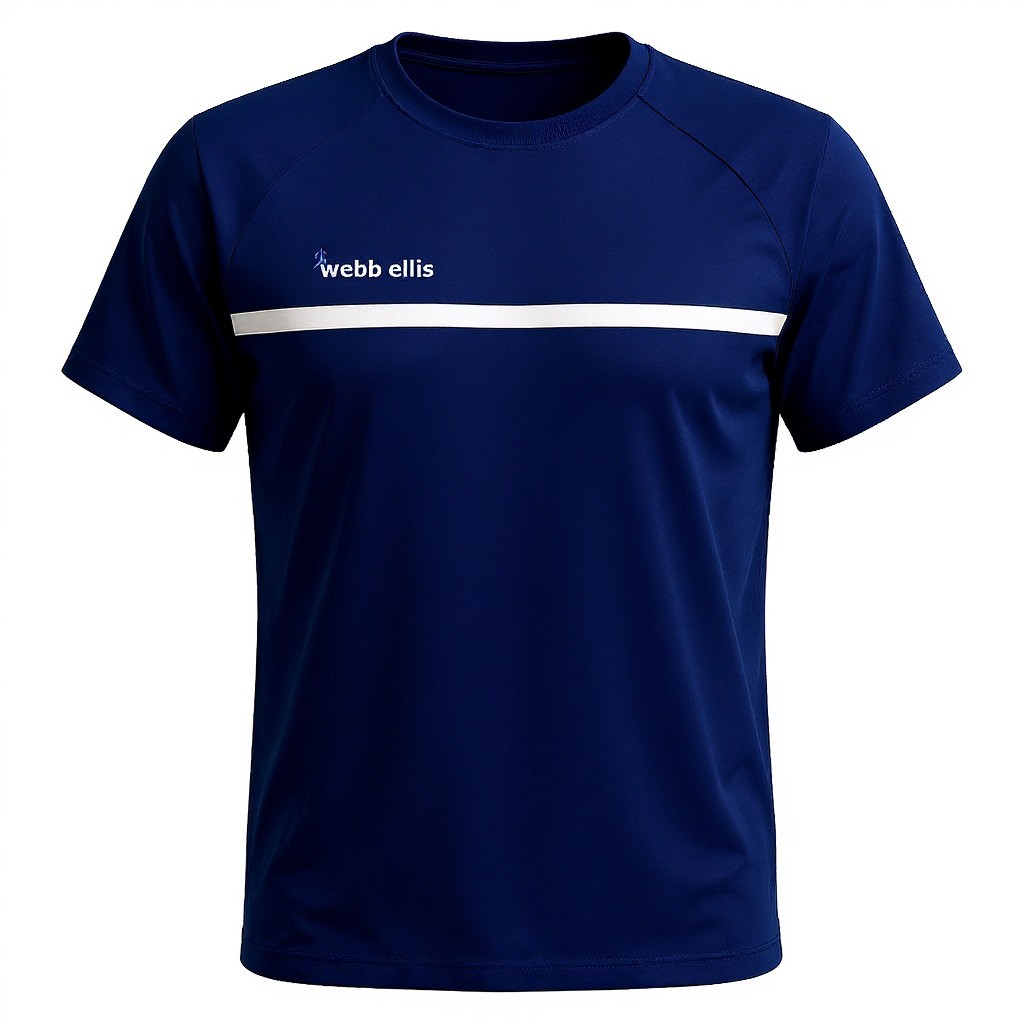 Webb Ellis Rugby Real Tee - navy