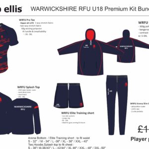 Warwickshire RFU u18 Premium Kit Bundle